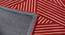 Jacqueline Carpet (Rectangle Carpet Shape, 91 x 152 cm  (36" x 60") Carpet Size, Red & Beige) by Urban Ladder - Rear View Design 1 - 390646