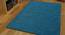 Luciana Carpet (Blue, Rectangle Carpet Shape, 91 x 152 cm  (36" x 60") Carpet Size) by Urban Ladder - Front View Design 1 - 390846