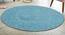 Remy Carpet (Blue, Square Carpet Shape, 152 x 152 cm  (60" x 60") Carpet Size) by Urban Ladder - Front View Design 1 - 390877