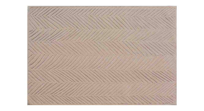 Lana Carpet (Beige, Rectangle Carpet Shape, 91 x 152 cm  (36" x 60") Carpet Size) by Urban Ladder - Cross View Design 1 - 390898