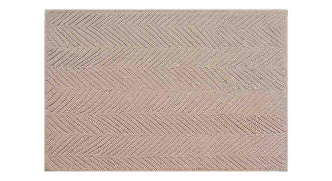 Lana Carpet (Beige, Rectangle Carpet Shape, 152 x 210 cm  (60" x 83") Carpet Size) by Urban Ladder - Cross View Design 1 - 390900
