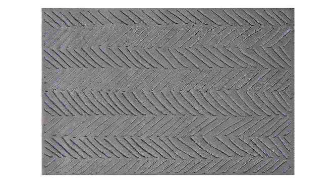 Madeleine Carpet (Grey, Rectangle Carpet Shape, 91 x 152 cm  (36" x 60") Carpet Size) by Urban Ladder - Cross View Design 1 - 390902