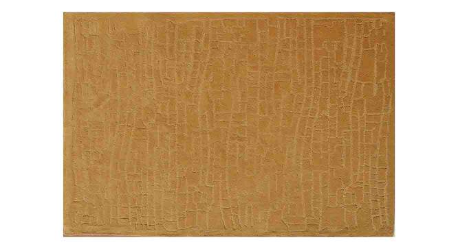 Nylah Carpet (Gold, Rectangle Carpet Shape, 56 x 140 cm (22" x 55") Carpet Size) by Urban Ladder - Cross View Design 1 - 390906