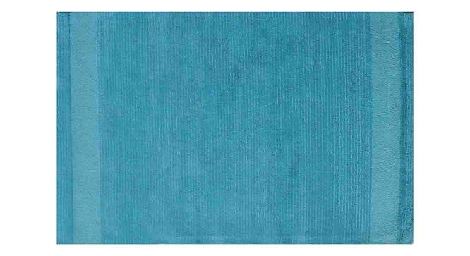 Rosie Carpet (Blue, Rectangle Carpet Shape, 91 x 152 cm  (36" x 60") Carpet Size) by Urban Ladder - Cross View Design 1 - 390934