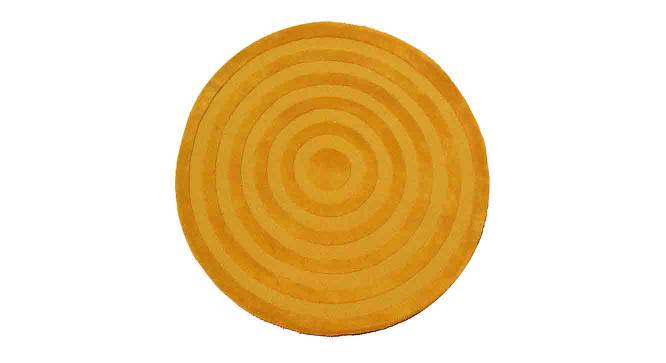 Landry Carpet (Yellow, Square Carpet Shape, 120 x 120 cm (48" x 48") Carpet Size) by Urban Ladder - Cross View Design 1 - 390948