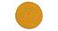 Landry Carpet (Yellow, Square Carpet Shape, 152 x 152 cm  (60" x 60") Carpet Size) by Urban Ladder - Cross View Design 1 - 390949