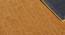 Nylah Carpet (Gold, Rectangle Carpet Shape, 56 x 140 cm (22" x 55") Carpet Size) by Urban Ladder - Design 1 Side View - 390972