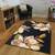 Stephanie carpet black gold green lp