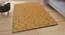 Shiloh Carpet (Gold, Rectangle Carpet Shape, 91 x 152 cm  (36" x 60") Carpet Size) by Urban Ladder - Front View Design 1 - 391195