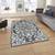 Raelyn carpet grey white lp
