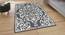 Raelyn Carpet (Rectangle Carpet Shape, Grey & White, 152 x 210 cm  (60" x 83") Carpet Size) by Urban Ladder - Front View Design 1 - 391306