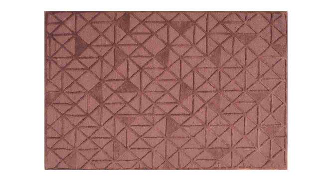 Ryan Carpet (Brown, Rectangle Carpet Shape, 152 x 210 cm  (60" x 83") Carpet Size) by Urban Ladder - Cross View Design 1 - 391320