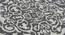 Raelyn Carpet (Rectangle Carpet Shape, Grey & White, 152 x 210 cm  (60" x 83") Carpet Size) by Urban Ladder - Design 1 Side View - 391324