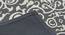 Raelyn Carpet (Rectangle Carpet Shape, Grey & White, 152 x 210 cm  (60" x 83") Carpet Size) by Urban Ladder - Rear View Design 1 - 391333
