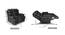Charlotte Recliner (Black) by Urban Ladder - Image 1 Design 1 - 391440