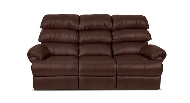 Zoey Recliner (Brown) by Urban Ladder - Front View Design 1 - 391549