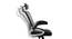 Metta Study Chair - Grey (Grey) by Urban Ladder - Rear View Design 1 - 391867