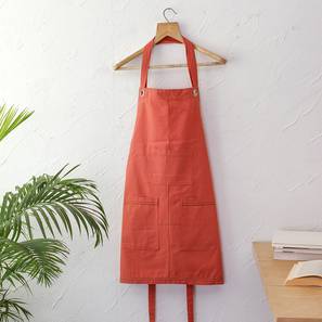 Kitchen Wear Design Barbecue Apron (Orange)