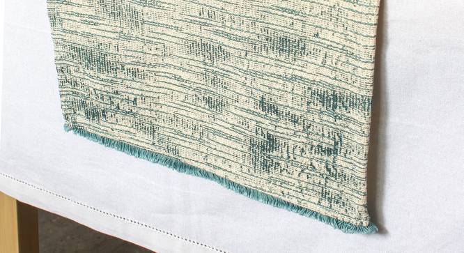 Daya Table Runner (Blue) by Urban Ladder - Front View Design 1 - 391969