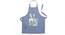 Great Barrier Reef Apron (Blue) by Urban Ladder - Front View Design 1 - 391977