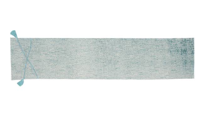 Raalhu Table Runner (Blue) by Urban Ladder - Cross View Design 1 - 392224
