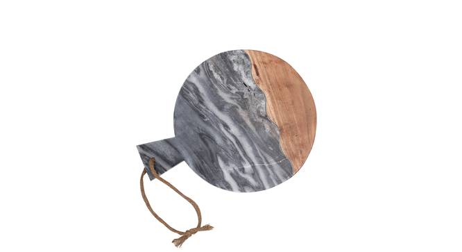 Somolo Platter (Brown & Grey) by Urban Ladder - Front View Design 1 - 392287