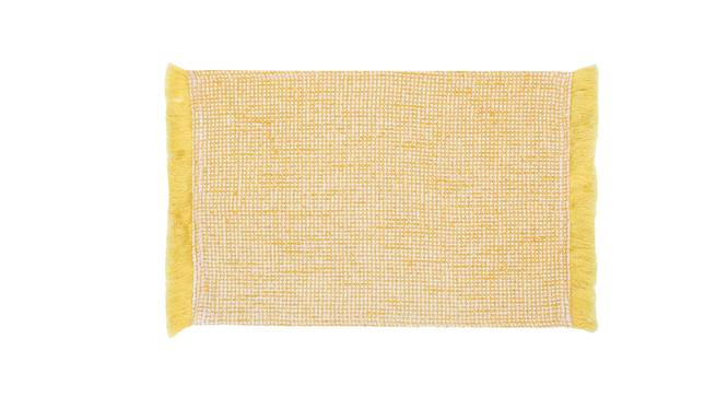 Vallam Table Mat (Yellow) by Urban Ladder - Front View Design 1 - 392344