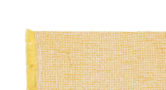 Vallam Table Mat (Yellow) by Urban Ladder - Cross View Design 1 - 392354