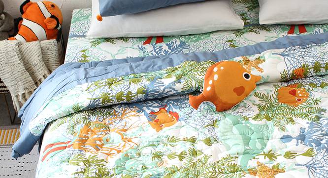 Great Barrier Reef Duvet Cover (Single Size) by Urban Ladder - Cross View Design 1 - 392439