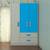Abby kids wardrobe ivory azure blue lp