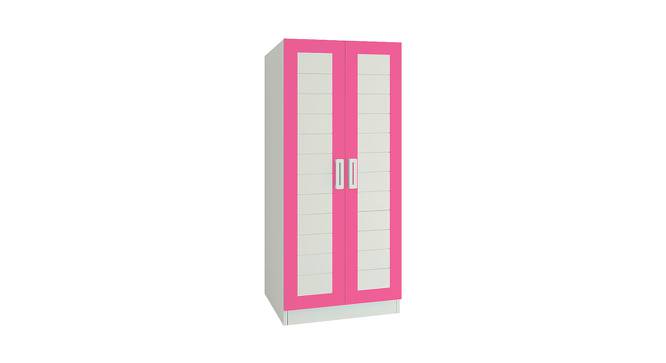 Carmila Wardrobe (Matte Laminate Finish, Barbie Pink) by Urban Ladder - Cross View Design 1 - 392481