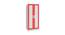 Carmila Wardrobe (Matte Laminate Finish, Strawberry Pink) by Urban Ladder - Cross View Design 1 - 392483