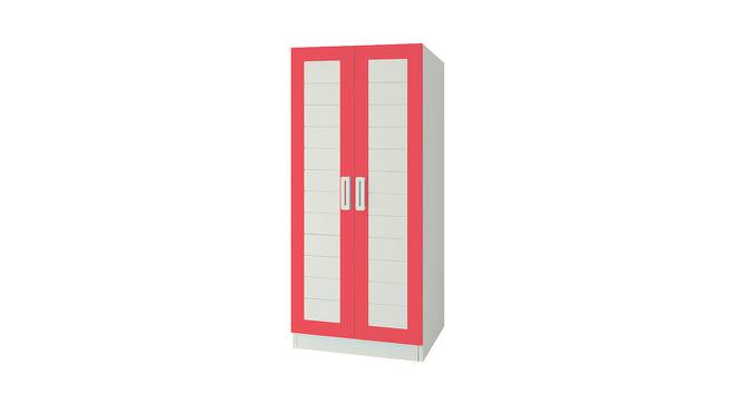 Carmila Wardrobe (Matte Laminate Finish, Strawberry Pink) by Urban Ladder - Front View Design 1 - 392495