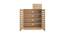 Itzel Shoe Rack (Matte Laminate Finish, Canadian Maple) by Urban Ladder - Design 1 Side View - 392517