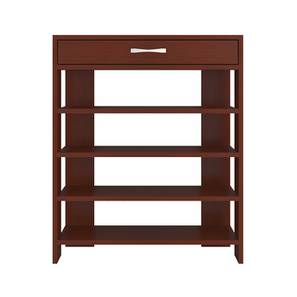 Open Shoe Rack Design Carina Shoe Rack in Matte Laminate