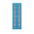 Atlanta bookshelf azure blue lp