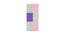 Itzel Bookshelf cum Storage Unit (Matte Laminate Finish, English Pink - Lavender Purple) by Urban Ladder - Cross View Design 1 - 392573