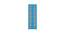 Jazlyn Bookshelf cum Storage Unit (Matte Laminate Finish, Azure Blue) by Urban Ladder - Cross View Design 1 - 392579