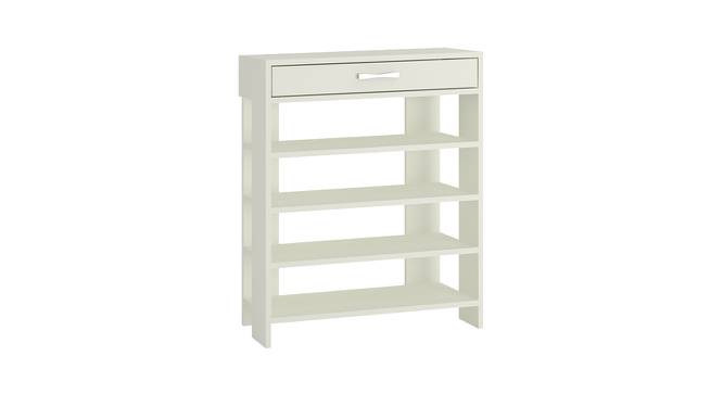 Carina Shoe Rack (Ivory, Matte Laminate Finish) by Urban Ladder - Front View Design 1 - 392583