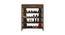 Carina Shoe Rack (Matte Laminate Finish, Tawny Cambric) by Urban Ladder - Design 1 Side View - 392619