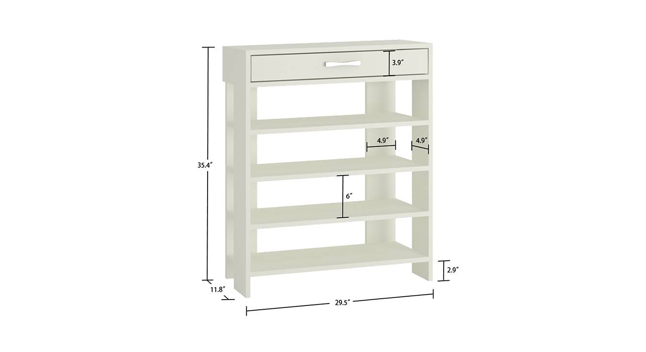 Angelica shoe rack ivory 6