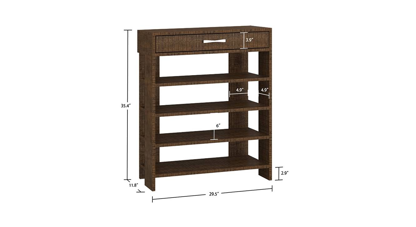 Angelica shoe rack tawny cambric 6