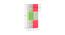 Itzel Bookshelf cum Storage Unit (Matte Laminate Finish, Strawberry Pink - Verdant Green) by Urban Ladder - Design 1 Close View - 392639