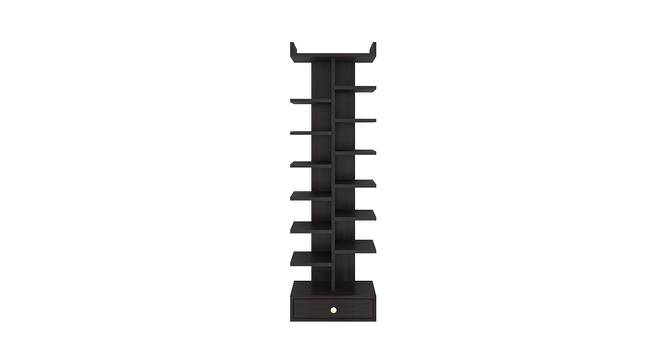 Elanza Shoe Rack (Matte Laminate Finish, Antique Ebony) by Urban Ladder - Cross View Design 1 - 392675