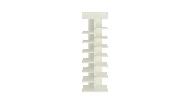 Elanza Shoe Rack (Ivory, Matte Laminate Finish) by Urban Ladder - Cross View Design 1 - 392678