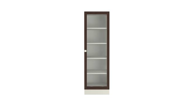 Celestia Bookshelf cum Storage Unit (Matte Laminate Finish, Coffee Walnut) by Urban Ladder - Cross View Design 1 - 392682