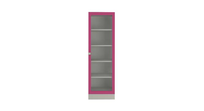 Mallory Bookshelf cum Storage Unit (Matte Laminate Finish, Barbie Pink) by Urban Ladder - Cross View Design 1 - 392683