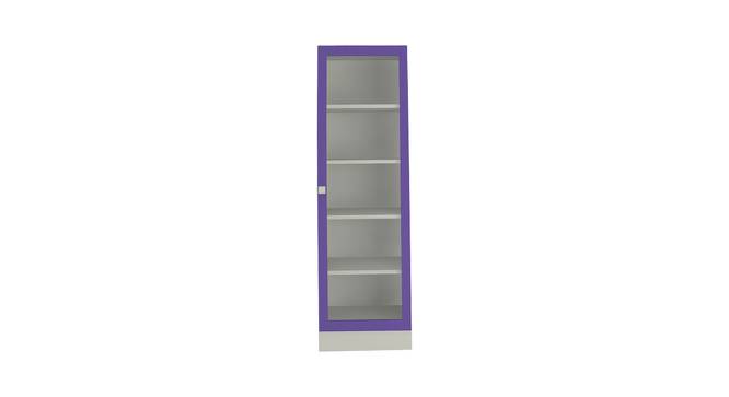 Mallory Bookshelf cum Storage Unit (Matte Laminate Finish, Lavender Purple) by Urban Ladder - Cross View Design 1 - 392684
