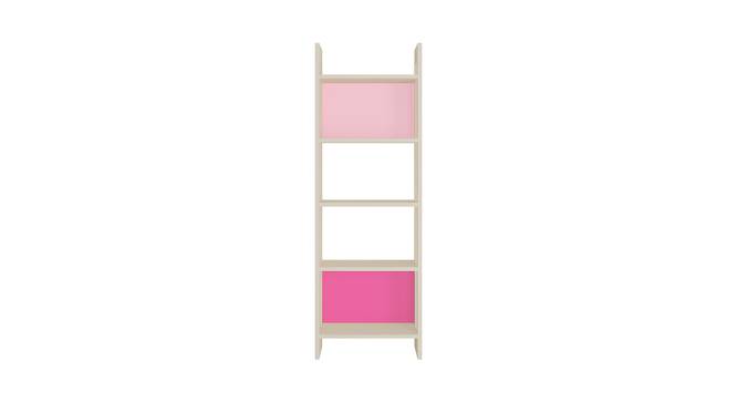 Helena Bookshelf cum Display Unit (Matte Laminate Finish, English Pink - Barbie Pink) by Urban Ladder - Cross View Design 1 - 392691