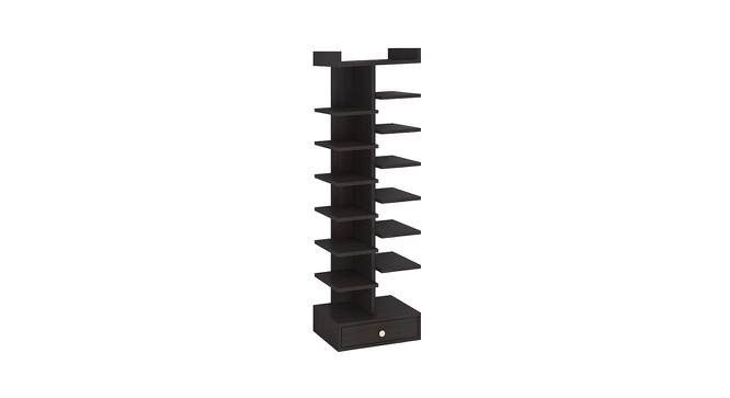 Elanza Shoe Rack (Matte Laminate Finish, Antique Ebony) by Urban Ladder - Front View Design 1 - 392694